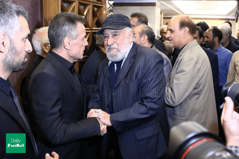 چهره متفاوت حشمت فردوس در مجلس ختم جعفر کاشانی + عکس