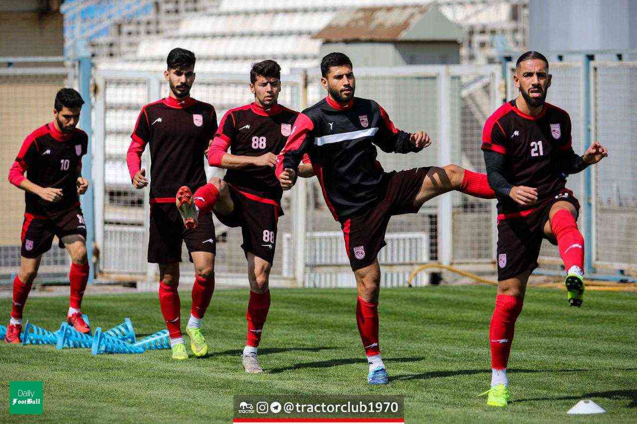 گزارش تمرین امروز تراکتور/ سوپرگل دژاگه در تمرین