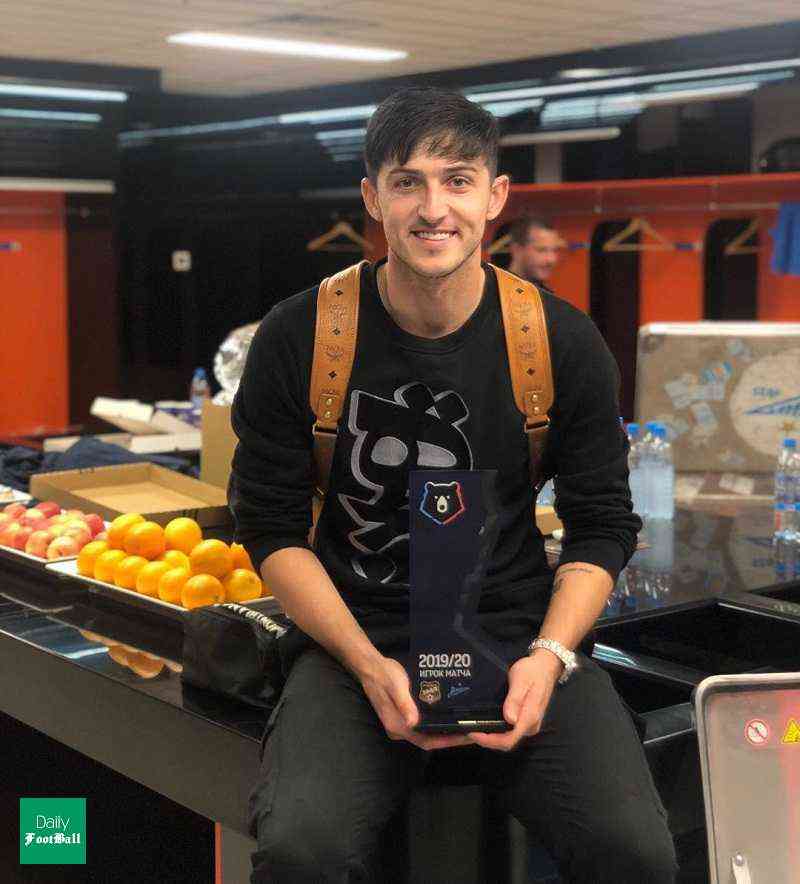 سردار آزمون بهترین بازیکن بازی زنیت و اورال سردار آزمون بهترین بازیکن بازی زنیت و اورال