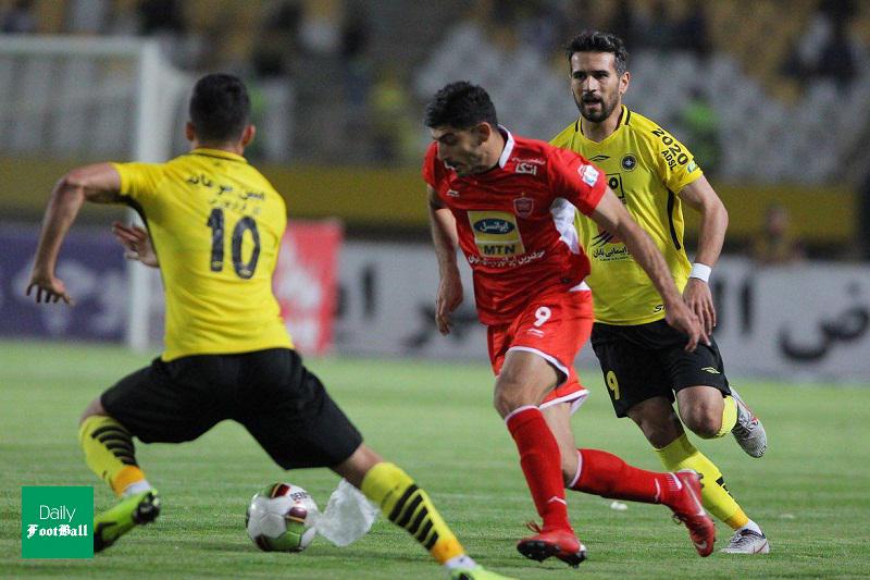 خلاصه بازی پرسپولیس و سپاهان امروز یکشنبه 4 اسفند 98 + فیلم