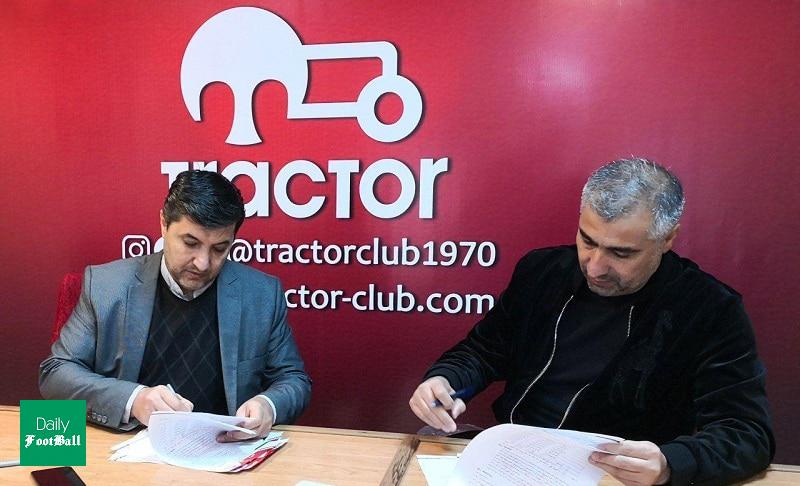 تمدید قرارداد ساکت الهامی با تراکتور تمدید قرارداد ساکت الهامی با تراکتور