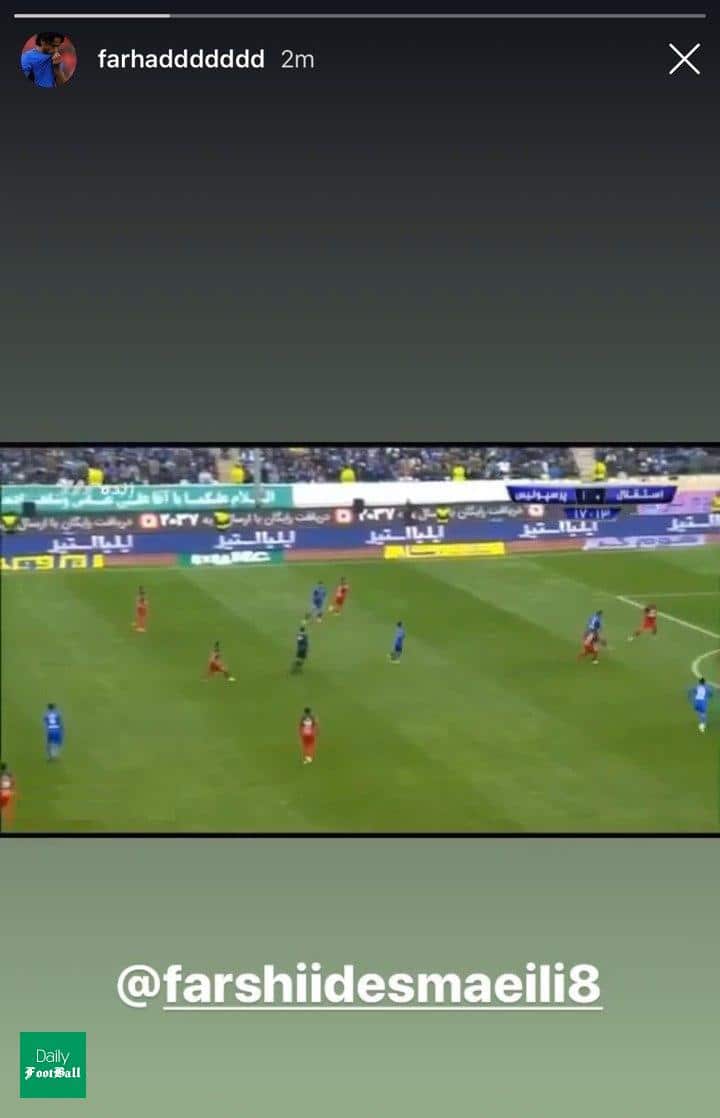 حمایت فرهاد مجیدی از هشت شاکی استقلال حمایت فرهاد مجیدی از هشت شاکی استقلال