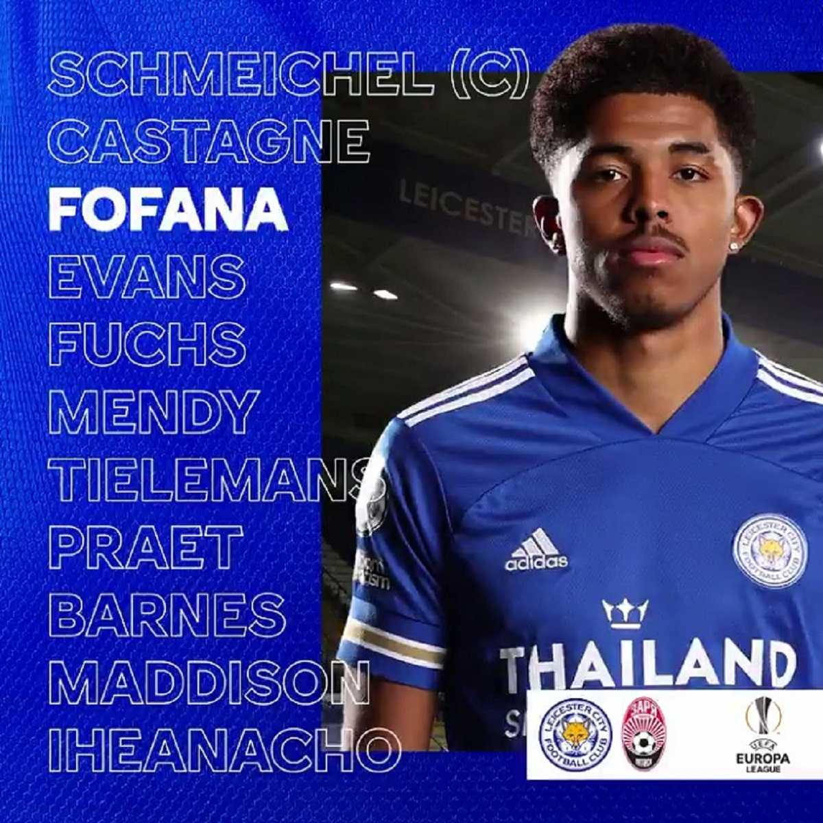 ترکیب لسترسیتی مقابل زوریا لوهانسک برای بازی امشب 1 آبان 99 ترکیب لسترسیتی مقابل زوریا لوهانسک برای بازی امشب 1 آبان 99 | دیلی فوتبال