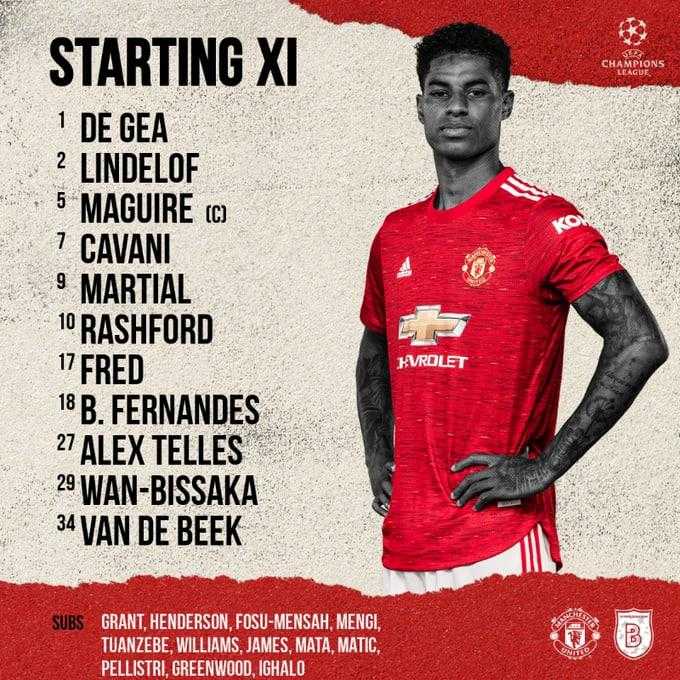 لیگ قهرمانان اروپا| ترکیب منچستریونایتد مقابل باشاک شهیر برای بازی امشب 4 آذر 99 لیگ قهرمانان اروپا| ترکیب منچستریونایتد مقابل باشاک شهیر برای بازی امشب 4 آذر 99 | دیلی فوتبال