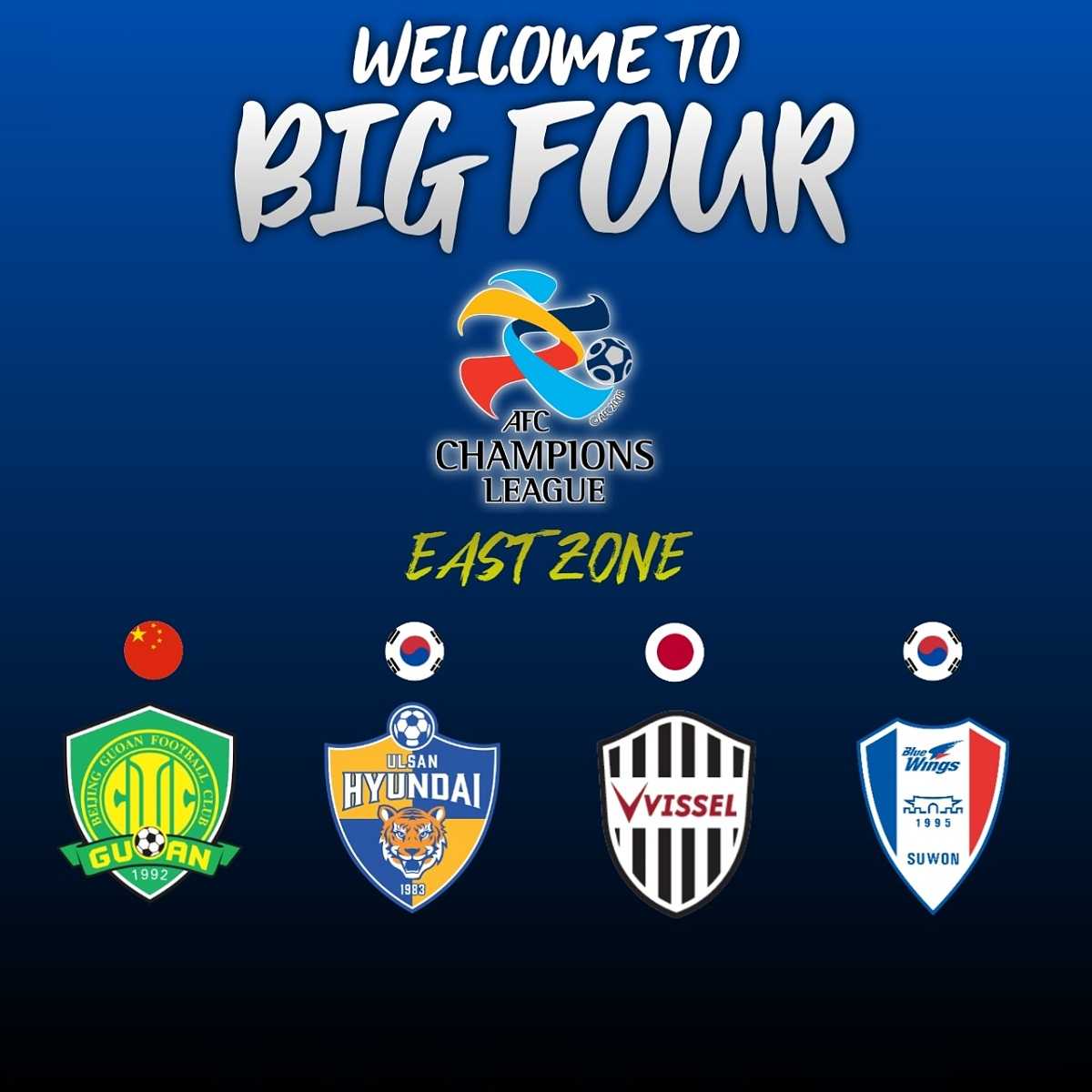 تیم های راه یافته به مرحله نیمه نهایی لیگ قهرمانان آسیا در منطقه شرق تیم های راه یافته به مرحله نیمه نهایی لیگ قهرمانان آسیا در منطقه شرق | دیلی فوتبال