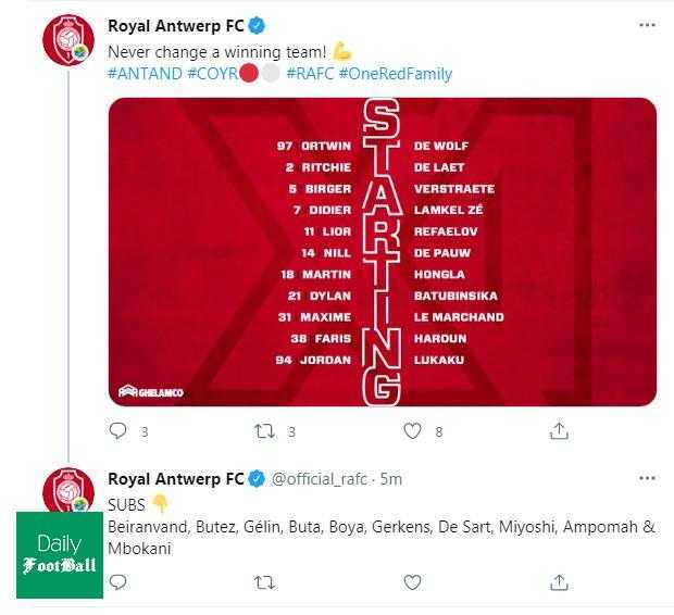 لیگ بلژیک| علیرضا بیرانوند روی نیمکت آنتورپ مقابل اندرلخت برای بازی امشب 16 فروردین 1400 | دیلی فوتبال