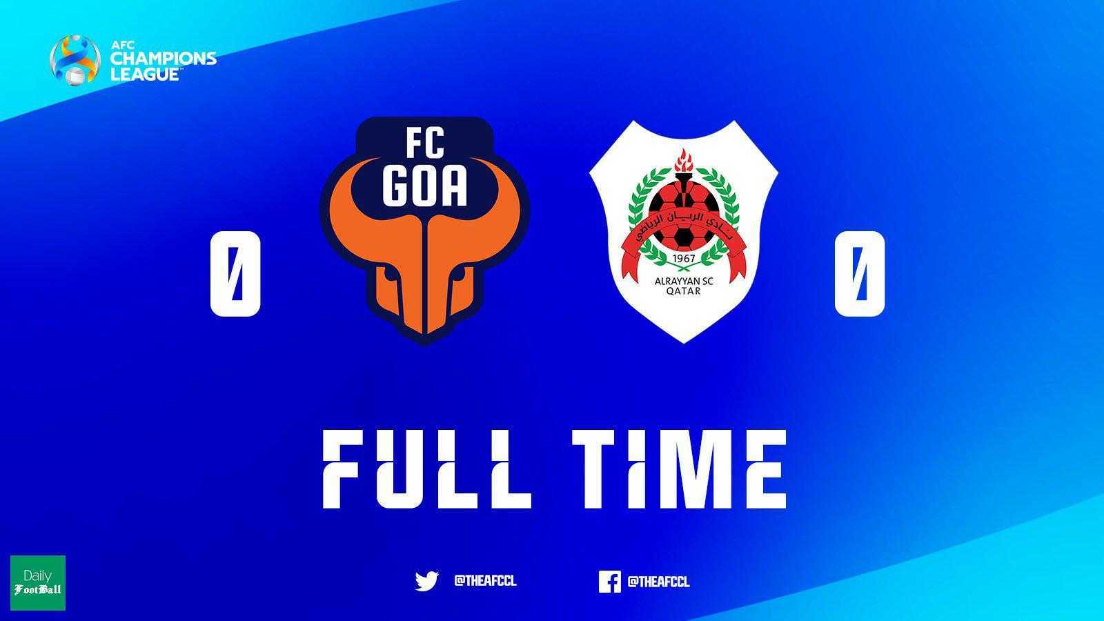 نتیجه بازی گوا و الریان| توقف یاران شجاع خلیل زاده به نفع پرسپولیس | دیلی فوتبال