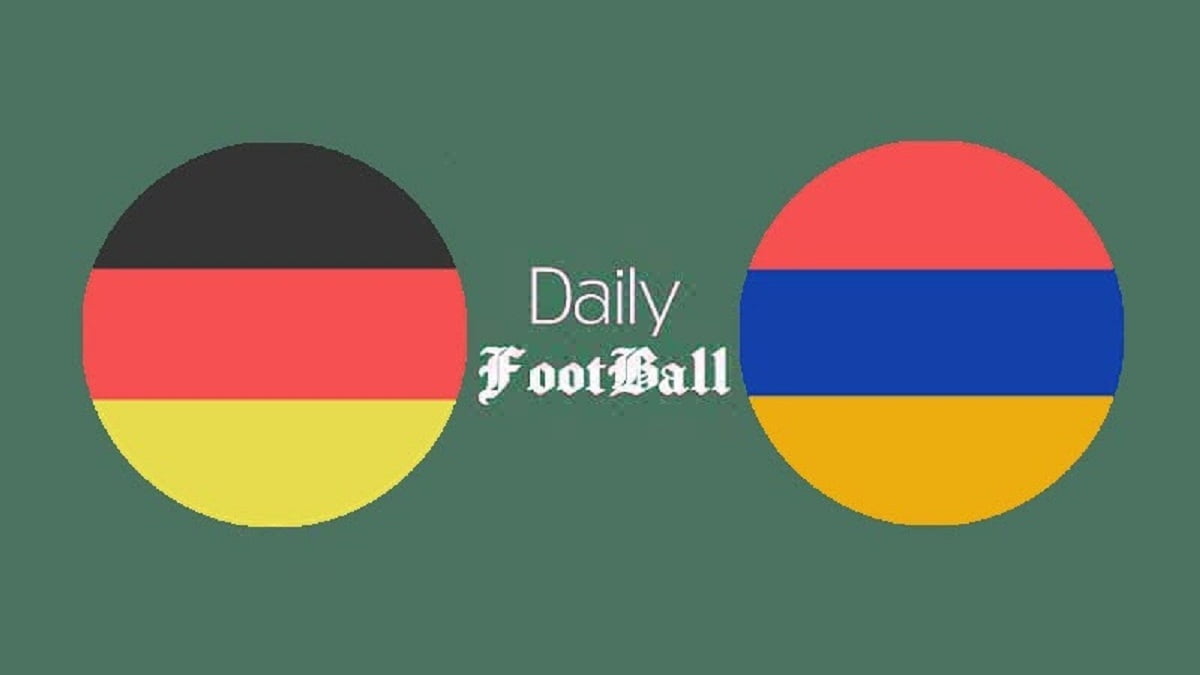 پخش زنده بازی آلمان و ارمنستان امشب یکشنبه 14 شهریور 1400 پخش زنده بازی آلمان و ارمنستان امشب یکشنبه 14 شهریور 1400 | دیلی فوتبال