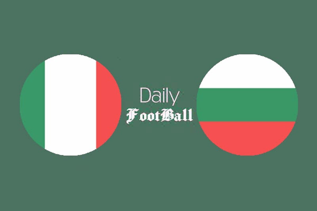 پخش زنده بازی ایتالیا و بلغارستان امشب پنجشنبه 11 شهریور 1400 پخش زنده بازی ایتالیا و بلغارستان امشب پنجشنبه 11 شهریور 1400 | دیلی فوتبال