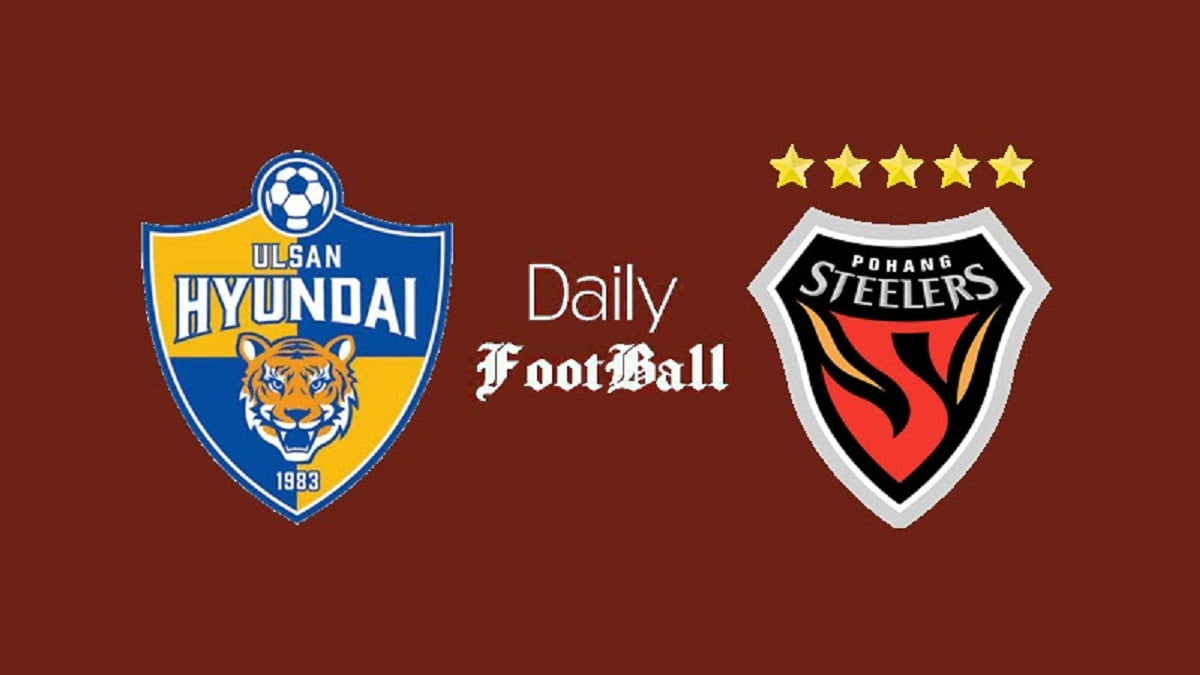 ساعت بازی اولسان هیوندای و پوهانگ استیلرز امروز چهارشنبه 27 مهر 1400 ساعت بازی اولسان هیوندای و پوهانگ استیلرز امروز چهارشنبه 27 مهر 1400 | دیلی فوتبال