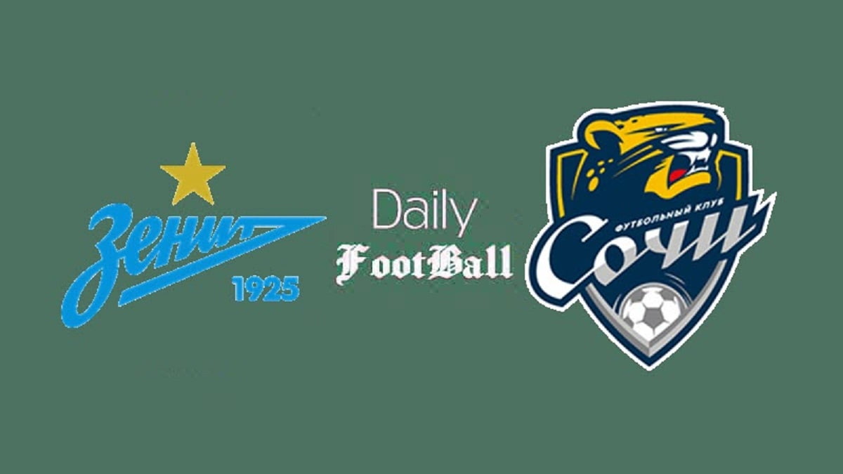 پخش زنده بازی زنیت و سوچی امروز یکشنبه 11 مهر 1400 | دیلی فوتبال