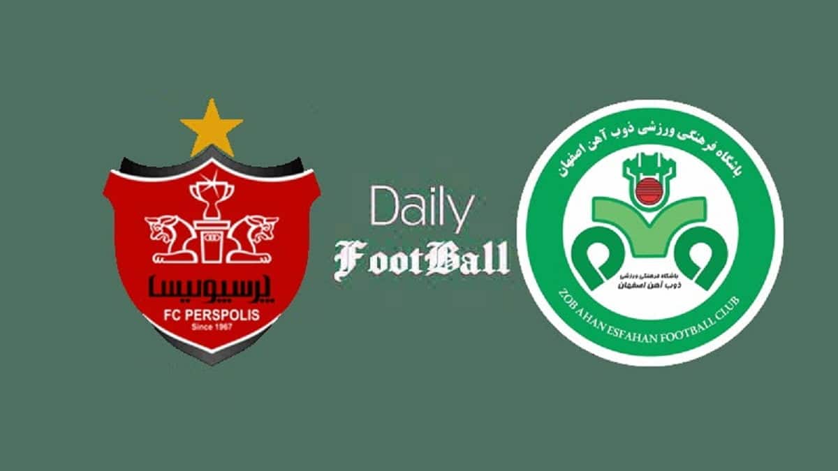 پخش زنده بازی پرسپولیس و ذوب آهن امروز جمعه 2 آبان 1404 پخش زنده بازی پرسپولیس و ذوب آهن امروز جمعه 2 آبان 1404 | دیلی فوتبال