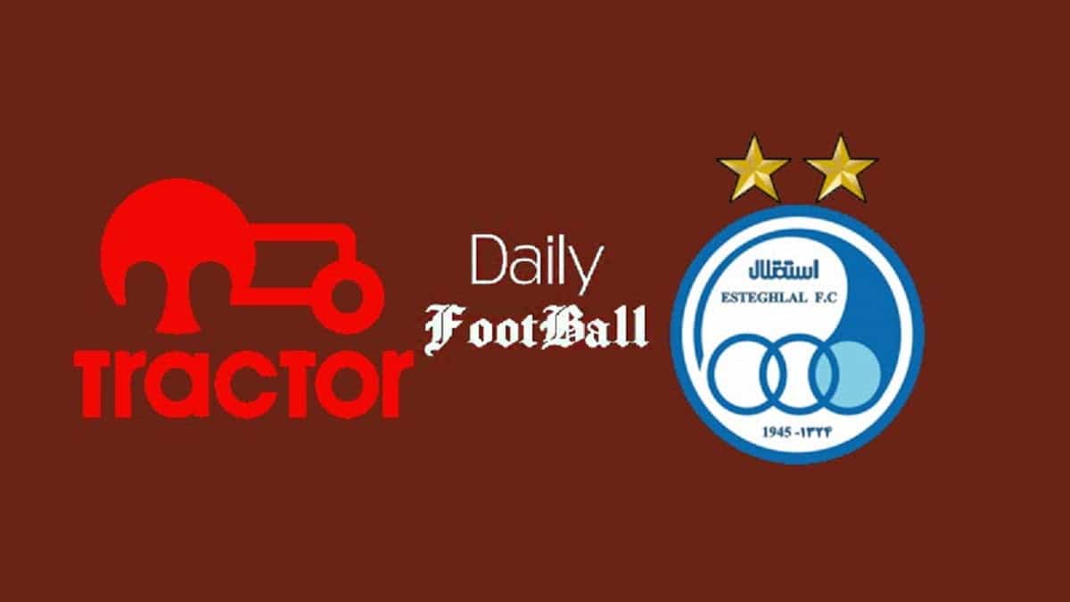 ساعت بازی استقلال و تراکتور امروز دوشنبه 20 مرداد 1404 ساعت بازی استقلال و تراکتور امروز دوشنبه 20 مرداد 1404 | دیلی فوتبال