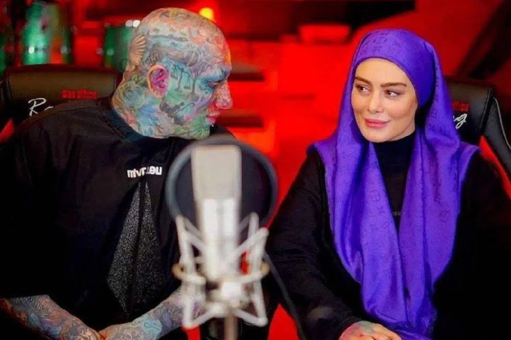 اولین فیلم مشترک امیر تتلو و سحر قریشی در لایو اینستاگرام | دیلی فوتبال