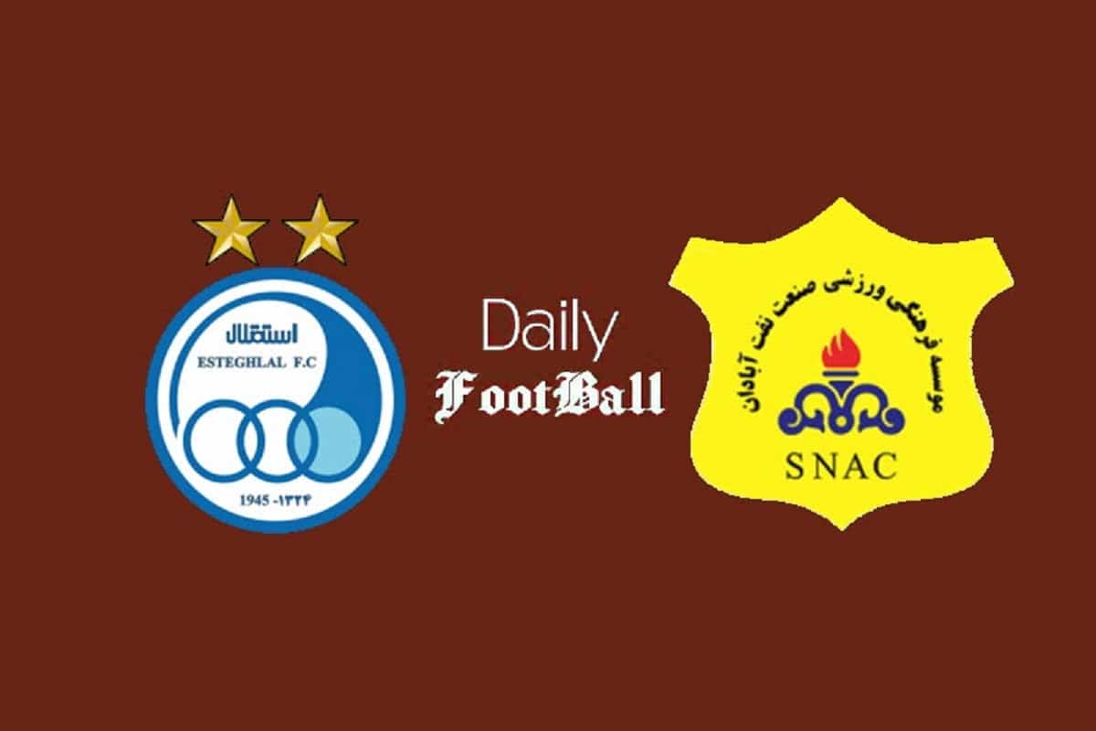 ساعت بازی استقلال و صنعت نفت آبادان امشب شنبه 3 خرداد 1404 ساعت بازی استقلال و صنعت نفت آبادان امشب شنبه 3 خرداد 1404 | دیلی فوتبال