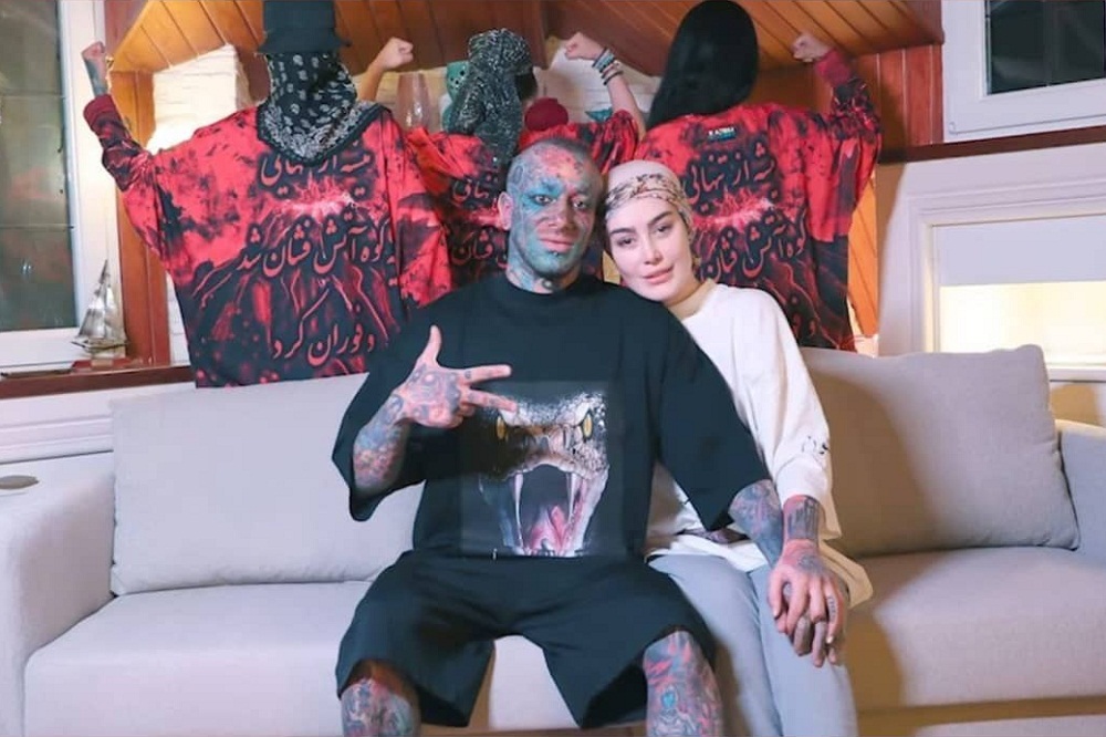 عکس جدید و شیطانی امیر تتلو و سحر قریشی | دیلی فوتبال