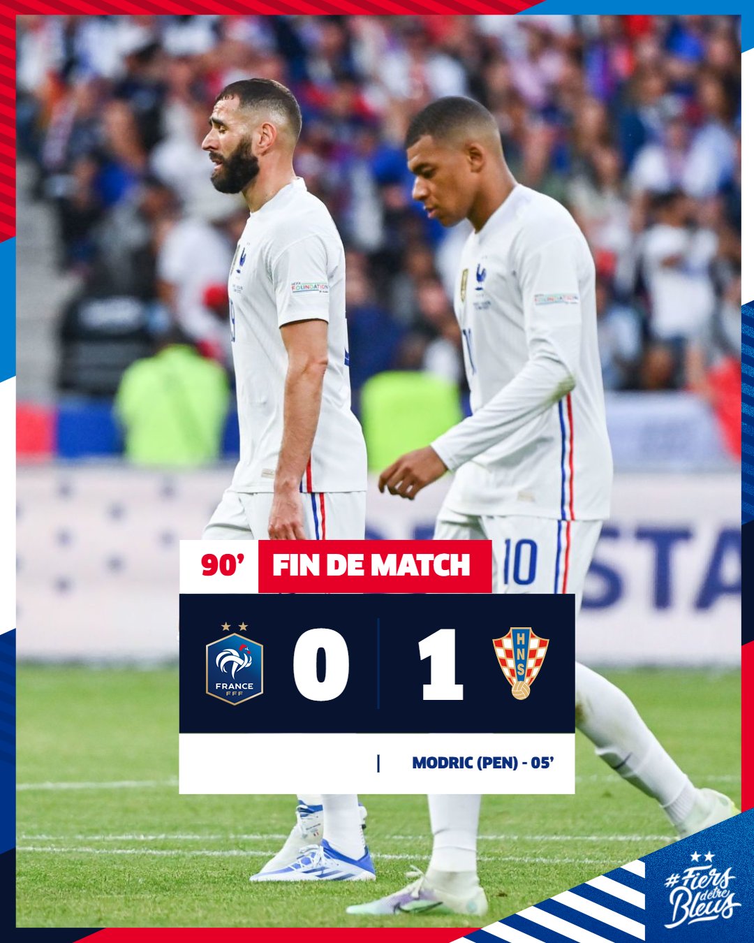 نتیجه بازی فرانسه و کرواسی| تداوم ناکامی فرانسه در لیگ ملت های اروپا | دیلی فوتبال