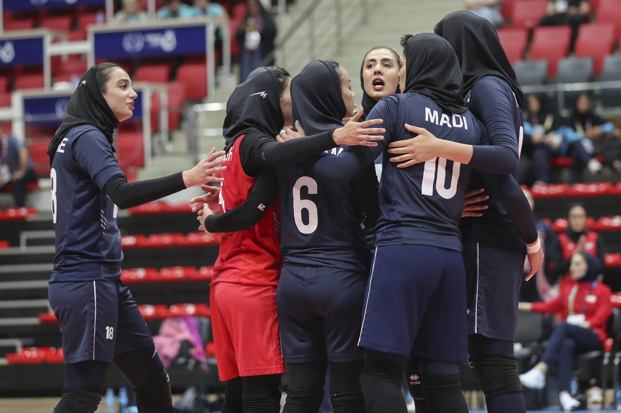 نتیجه بازی والیبال زنان ایران و ترکیه در فینال بازیهای کشورهای اسلامی 2022