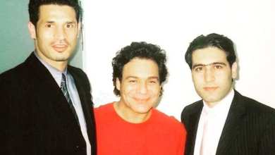 عکس| تصویر زیرخاکی از علی دایی و مهدی مهدوی کیا در کنار خواننده لس آنجلسی | دیلی فوتبال