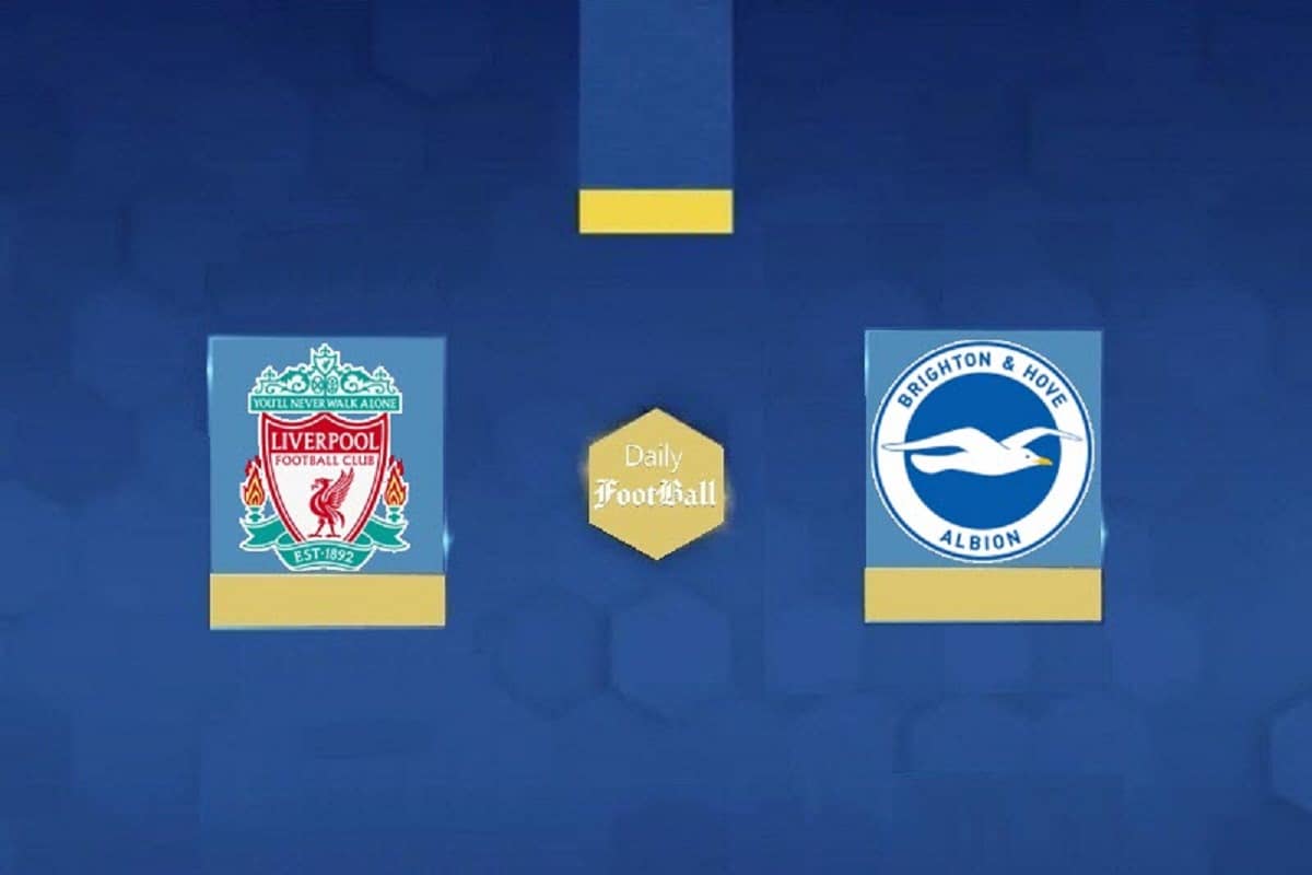 نتیجه بازی لیورپول و برایتون| پیروزی خانگی قرمزها در هفته 30 لیگ برتر انگلیس | دیلی فوتبال