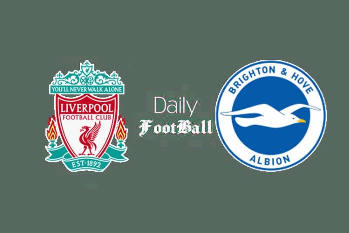 پخش زنده بازی لیورپول و برایتون امروز یکشنبه 12 فروردین 1403 پخش زنده بازی لیورپول و برایتون امروز یکشنبه 12 فروردین 1403 | دیلی فوتبال