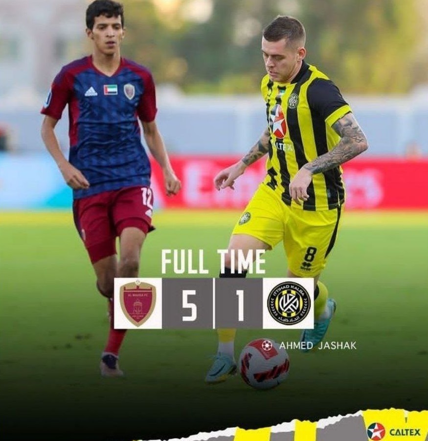 نتیجه و خلاصه بازی الاتحاد کلبا و الوصل| شکست سنگین شاگردان فرهاد مجیدی و حذف از جام حذفی امارات | دیلی فوتبال