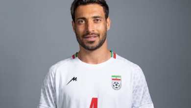 عکس| اقدام پسندیده شجاع خلیل زاده در حمایت از مردم غزه | دیلی فوتبال