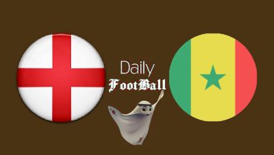 ساعت بازی انگلیس و سنگال امشب یکشنبه 13 آذر 1401 | دیلی فوتبال