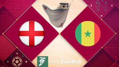 نتیجه بازی انگلیس و سنگال در مرحله حذفی (یک هشتم نهایی) جام جهانی 2022 | دیلی فوتبال