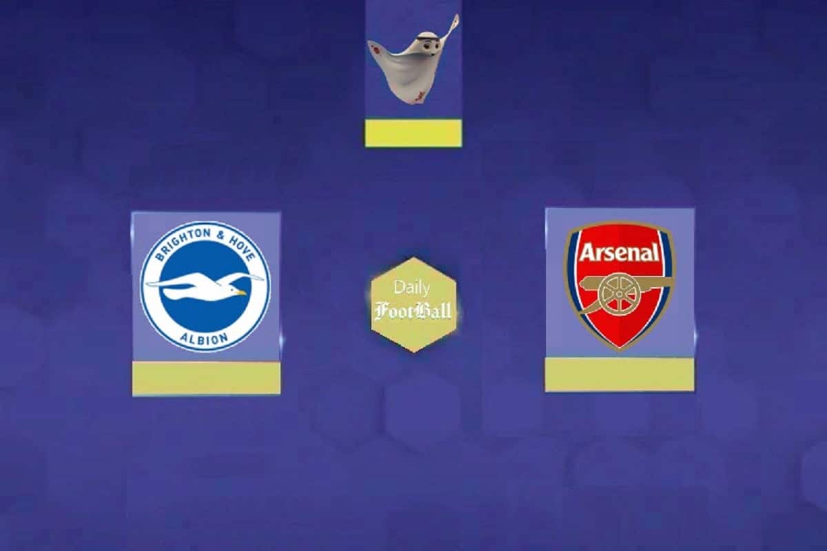 نتیجه بازی آرسنال و برایتون در هفته 20 لیگ برتر انگلیس نتیجه بازی آرسنال و برایتون در هفته 20 لیگ برتر انگلیس | دیلی فوتبال