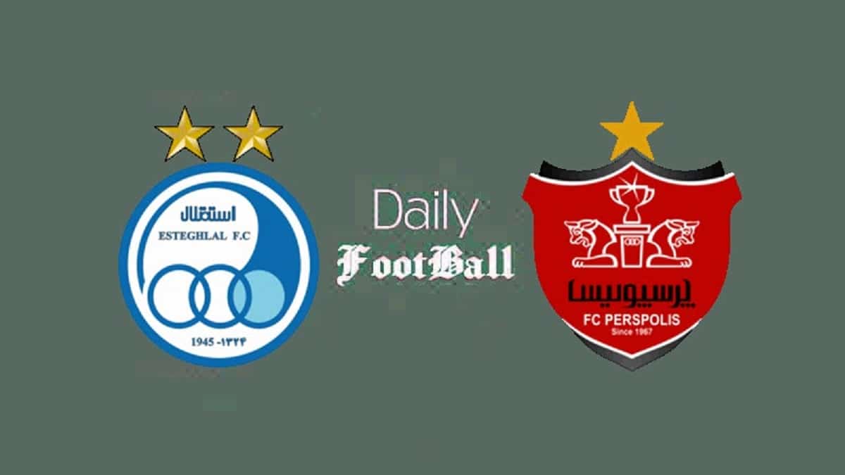 پخش زنده بازی استقلال و پرسپولیس (دربی 104 پایتخت) امشب چهارشنبه 4 مهر 1403 پخش زنده بازی استقلال و پرسپولیس (دربی 104 پایتخت) امشب چهارشنبه 4 مهر 1403 | دیلی فوتبال