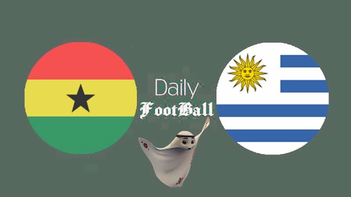 ساعت پخش زنده بازی اروگوئه و غنا امشب جمعه 11 آذر 1401 ساعت پخش زنده بازی اروگوئه و غنا امشب جمعه 11 آذر 1401 | دیلی فوتبال