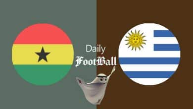 فیلم| خلاصه بازی و گل های اروگوئه و غنا امشب جمعه 11 آذر 1401 | دیلی فوتبال