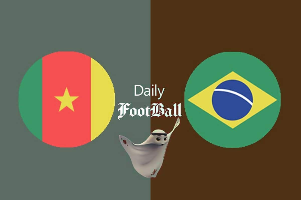 فیلم| خلاصه بازی و گل های برزیل و کامرون امشب جمعه 11 آذر 1401 | دیلی فوتبال