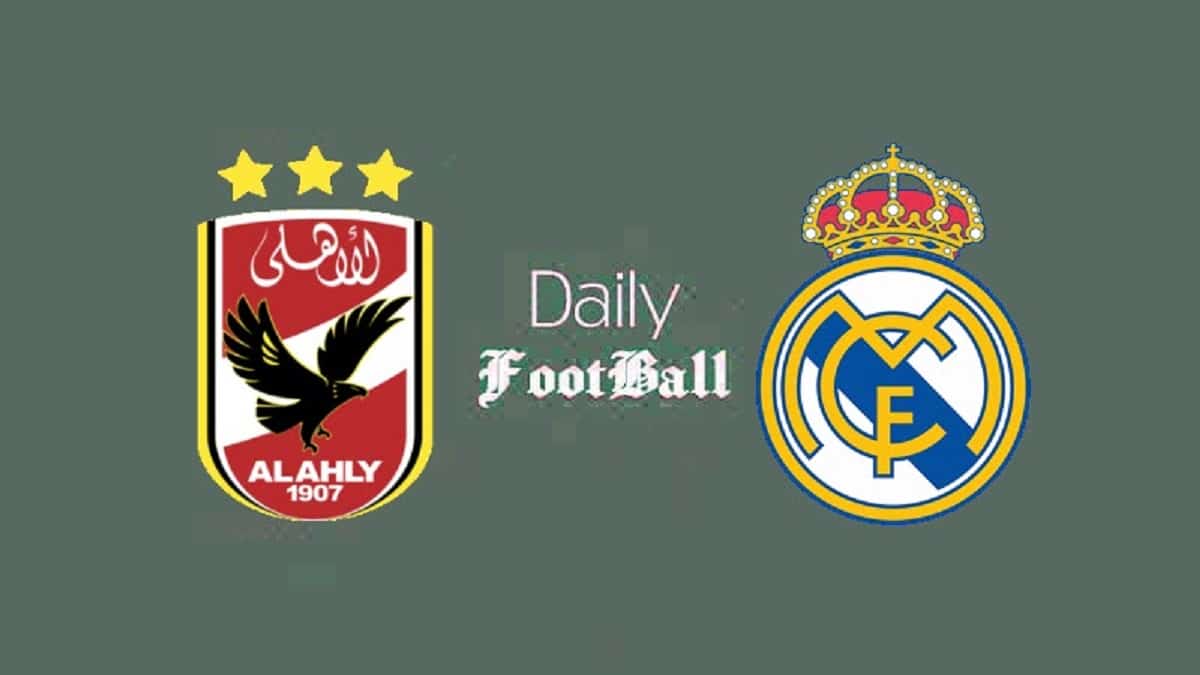 پخش زنده بازی رئال مادرید و الاهلی امشب چهارشنبه 19 بهمن 1401 | دیلی فوتبال