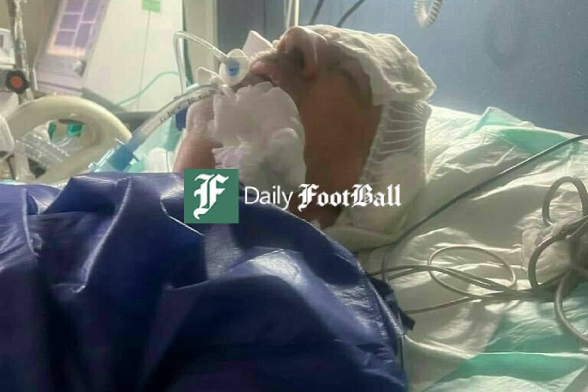 عکس| اولین تصویر از وزیر ورزش روی تخت بیمارستان پس از حادثه سقوط بالگرد | دیلی فوتبال