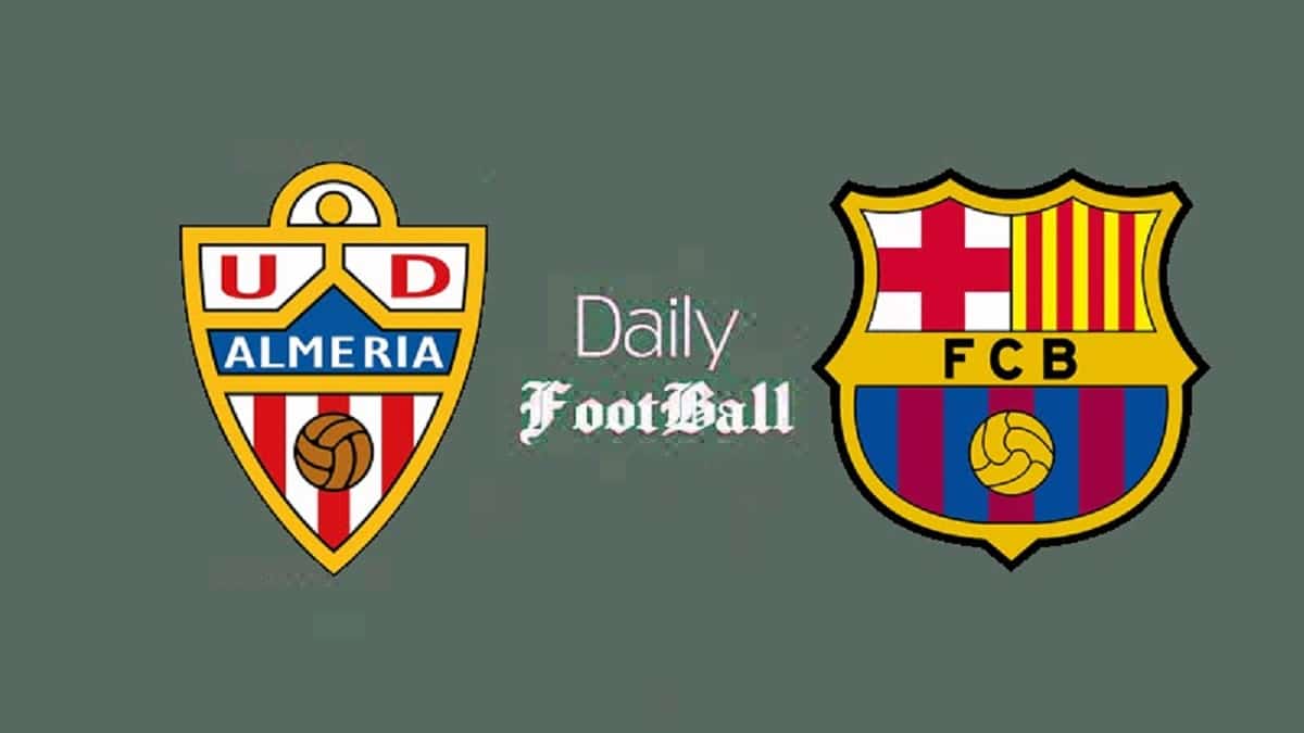 پخش زنده بازی بارسلونا و آلمریا امشب پنجشنبه 27 اردیبهشت 1403 پخش زنده بازی بارسلونا و آلمریا امشب پنجشنبه 27 اردیبهشت 1403 | دیلی فوتبال