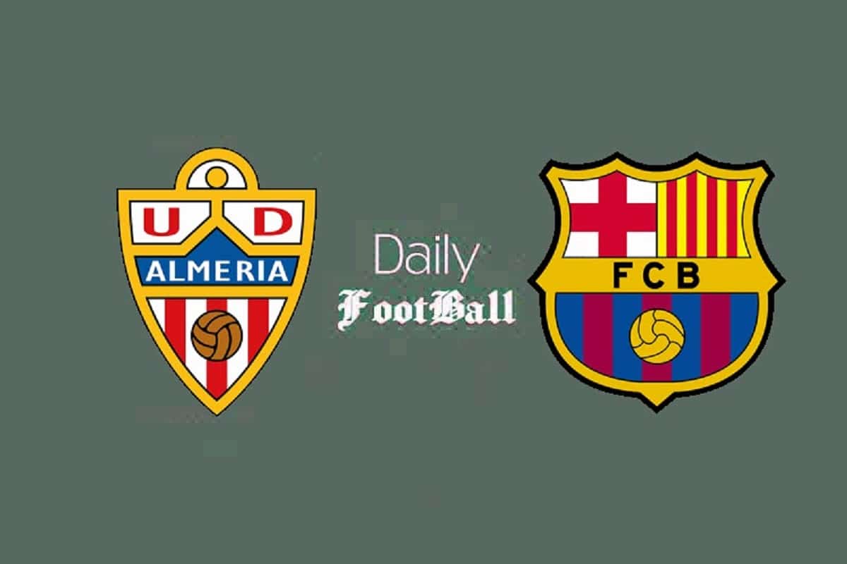 پخش زنده بازی بارسلونا و آلمریا امشب پنجشنبه 27 اردیبهشت 1403 پخش زنده بازی بارسلونا و آلمریا امشب پنجشنبه 27 اردیبهشت 1403 | دیلی فوتبال