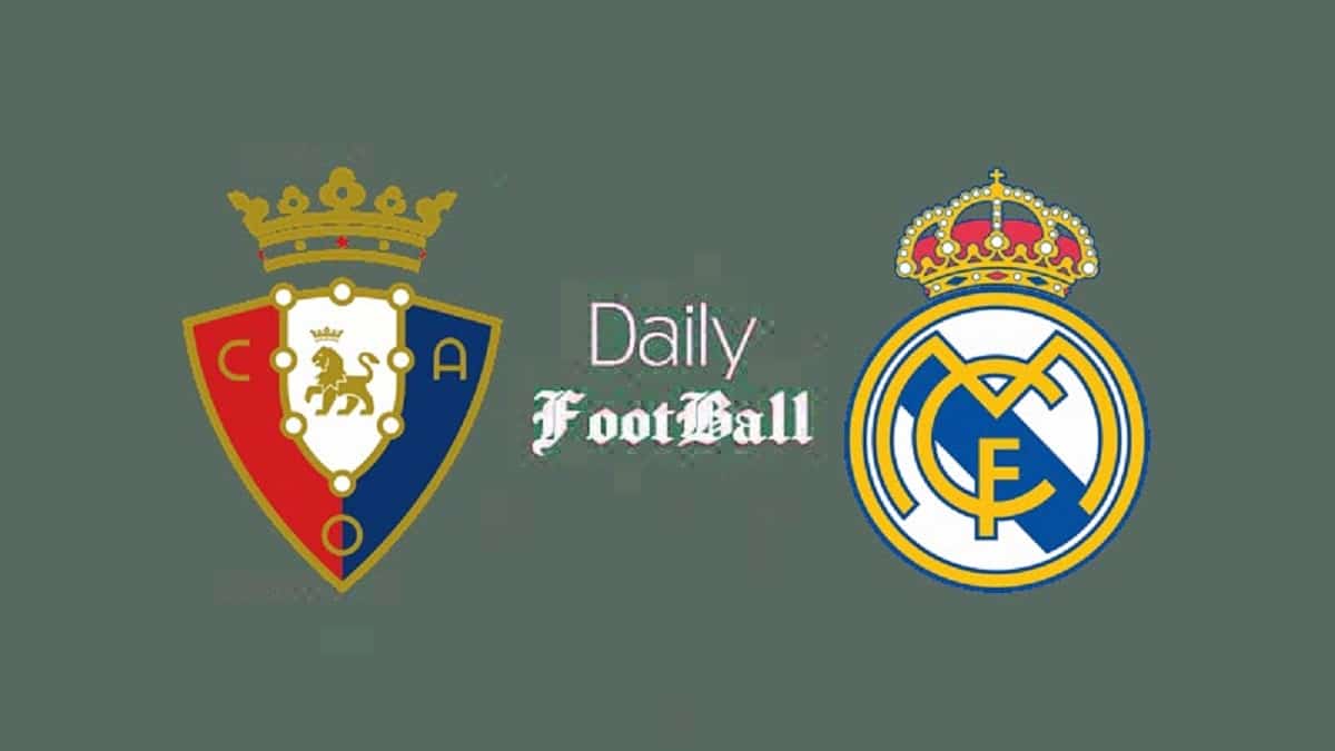 پخش زنده بازی رئال مادرید و اوساسونا امشب شنبه 27 بهمن 1403 پخش زنده بازی رئال مادرید و اوساسونا امشب شنبه 27 بهمن 1403 | دیلی فوتبال