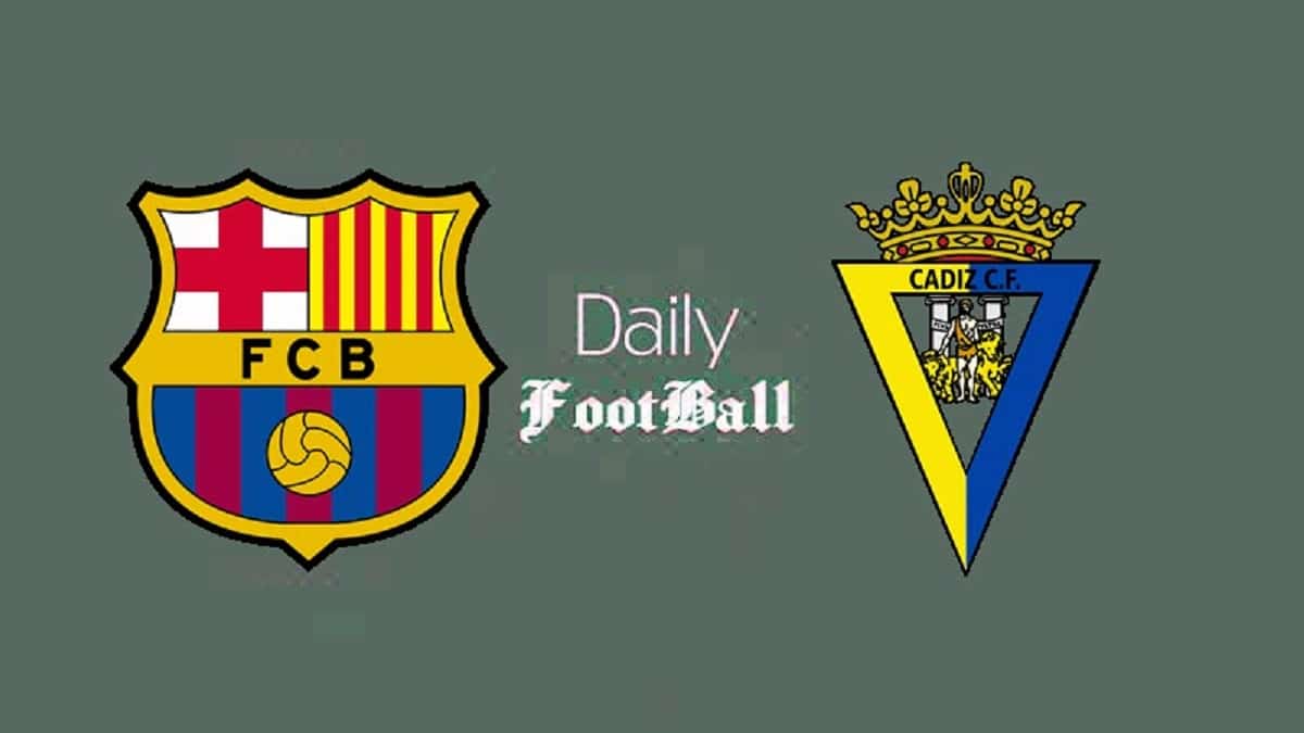 پخش زنده بازی بارسلونا و کادیز امشب شنبه 25 فروردین 1403 پخش زنده بازی بارسلونا و کادیز امشب شنبه 25 فروردین 1403 | دیلی فوتبال