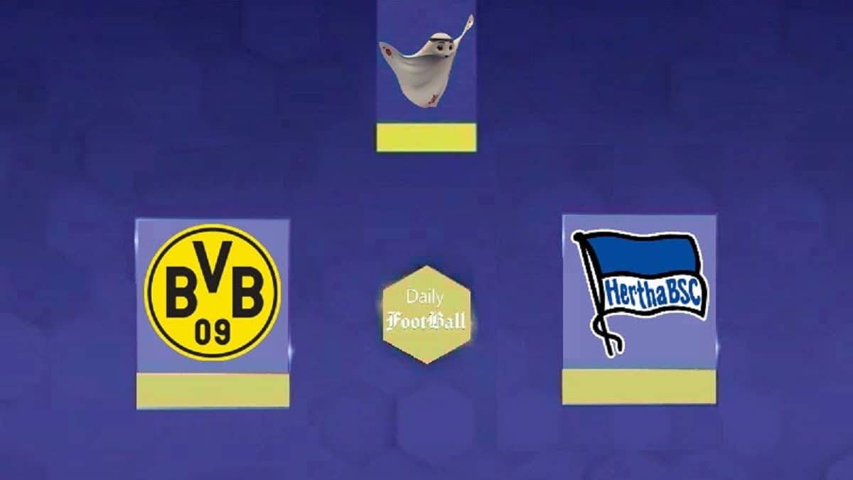نتیجه بازی دورتموند و هرتابرلین در هفته 21 بوندس لیگا | دیلی فوتبال