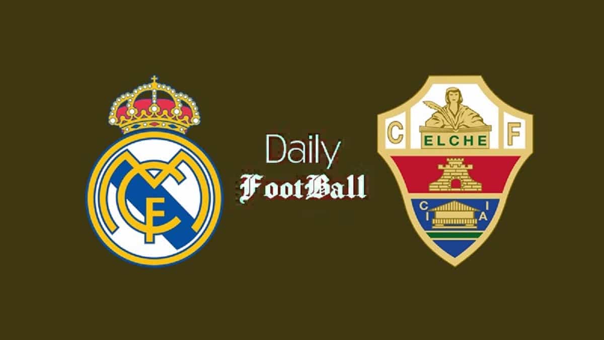 ساعت بازی رئال مادرید و الچه امشب چهارشنبه 26 بهمن 1401 ساعت بازی رئال مادرید و الچه امشب چهارشنبه 26 بهمن 1401 | دیلی فوتبال
