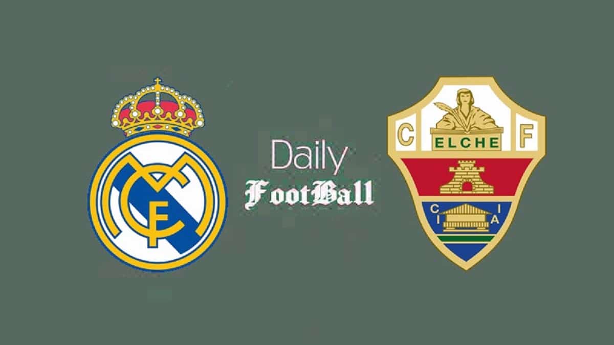 پخش زنده بازی رئال مادرید و الچه امشب چهارشنبه 26 بهمن 1401 پخش زنده بازی رئال مادرید و الچه امشب چهارشنبه 26 بهمن 1401 | دیلی فوتبال