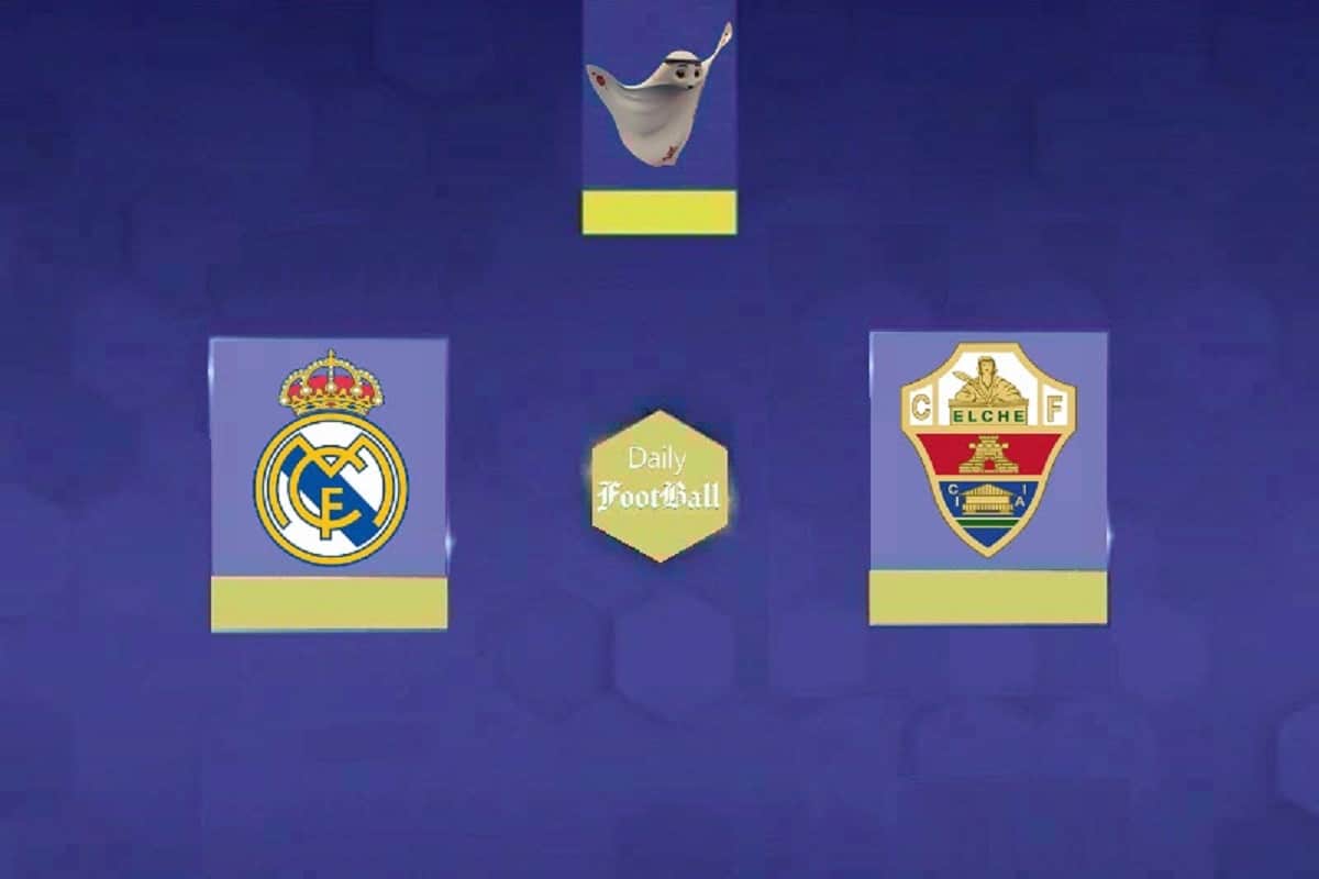 نتیجه بازی رئال مادرید و الچه| پیروزی کهکشانی ها در هفته 21 لالیگا نتیجه بازی رئال مادرید و الچه| پیروزی کهکشانی ها در هفته 21 لالیگا | دیلی فوتبال