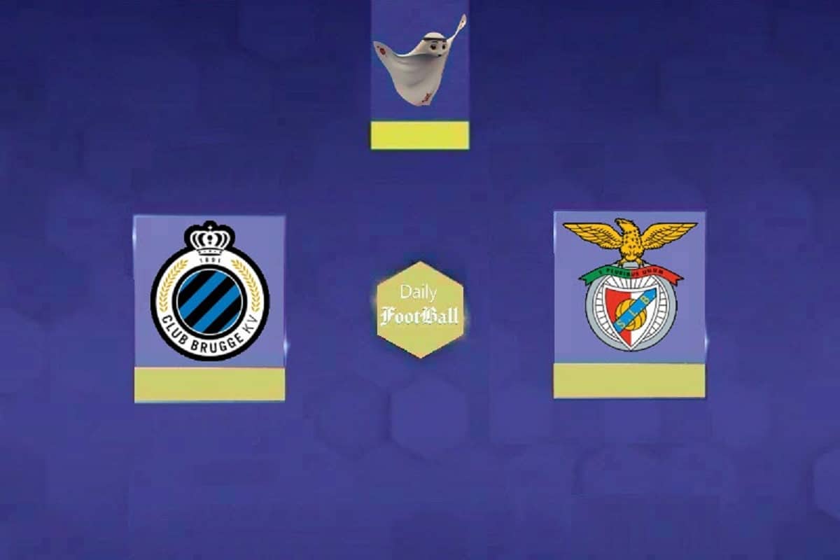 نتیجه بازی رفت کلوب بروژ و بنفیکا| پیروزی بنفیکا در یک هشتم نهایی لیگ قهرمانان اروپا | دیلی فوتبال