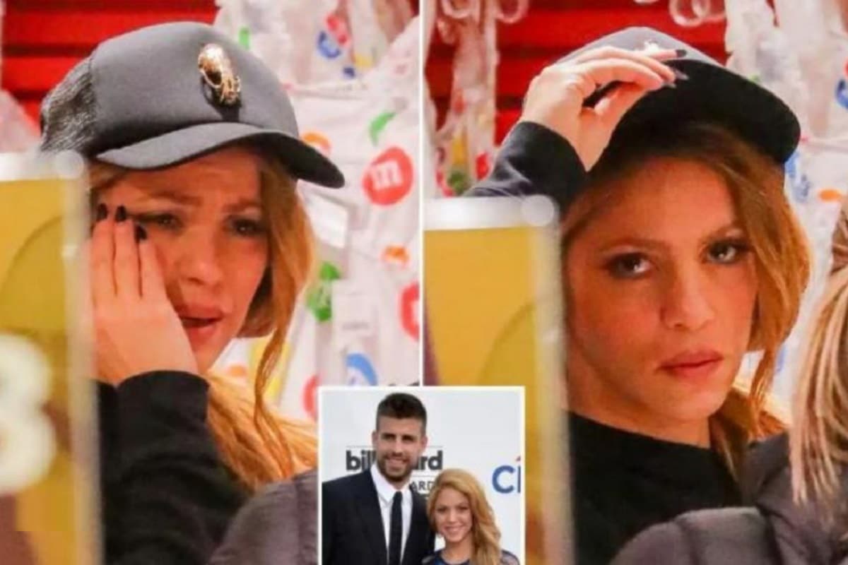 عکس| گریه شکیرا در فراق پیکه خبرساز شد | دیلی فوتبال