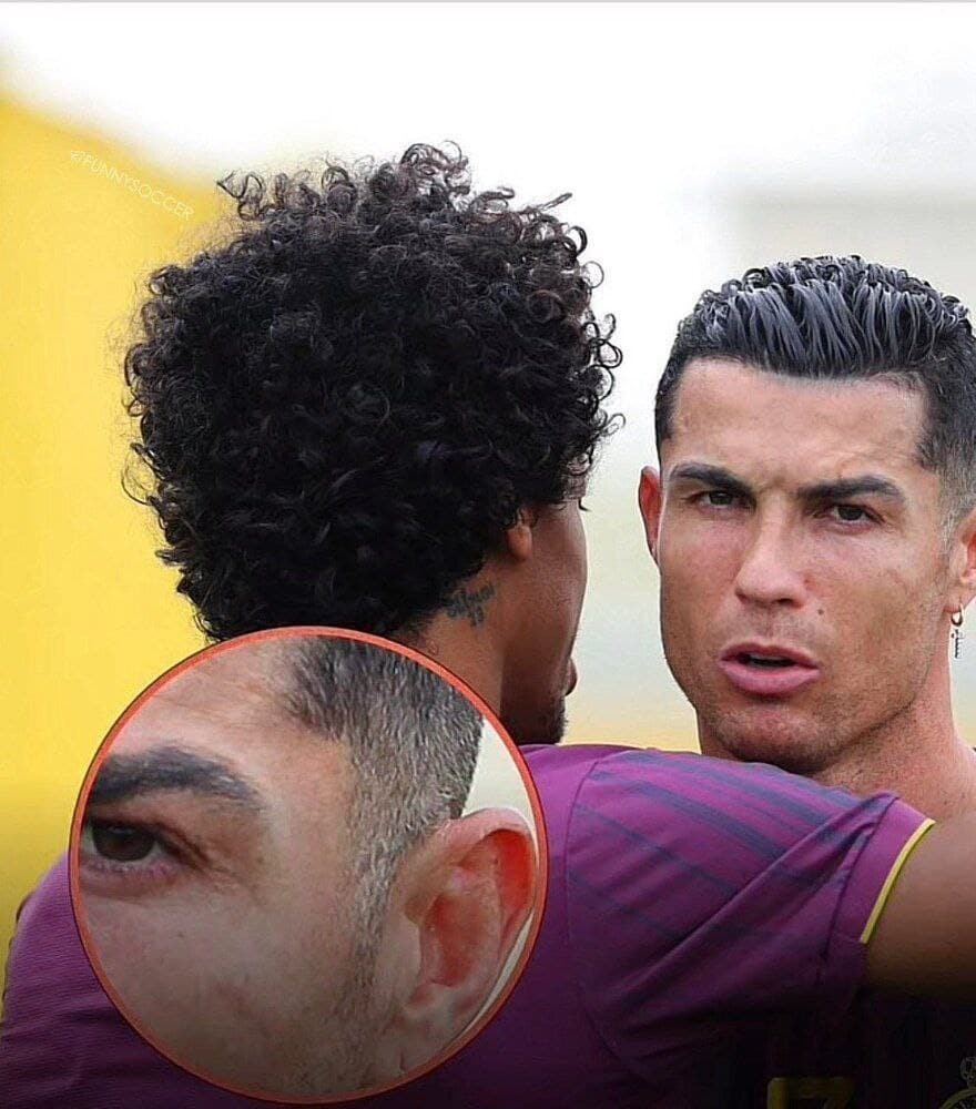 عکس| گرد پیری بر چهره کریستیانو رونالدو عکس| گرد پیری بر چهره کریستیانو رونالدو | دیلی فوتبال