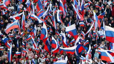 عکس| حجاب هواداران زن روسیه در ورزشگاه آزادی | دیلی فوتبال