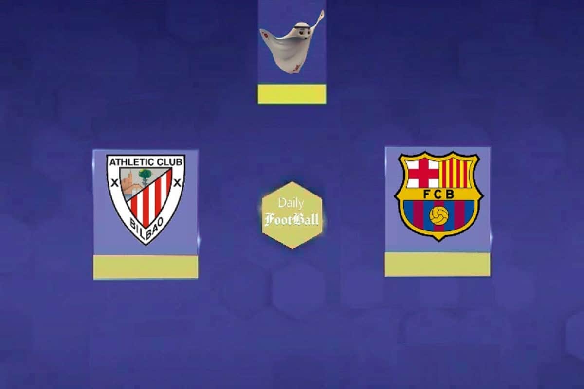 نتیجه بازی بارسلونا و اتلتیک بیلبائو در نیمه نهایی سوپرجام اسپانیا | دیلی فوتبال