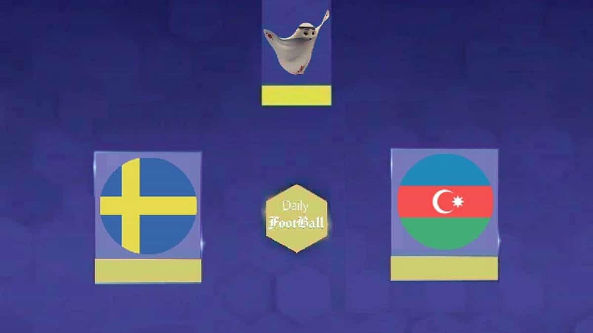 نتیجه بازی سوئد و آذربایجان در دور دوم مرحله گروهی مقدماتی یورو 2024 | دیلی فوتبال